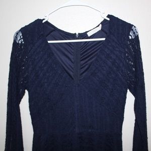 Navy blue dress